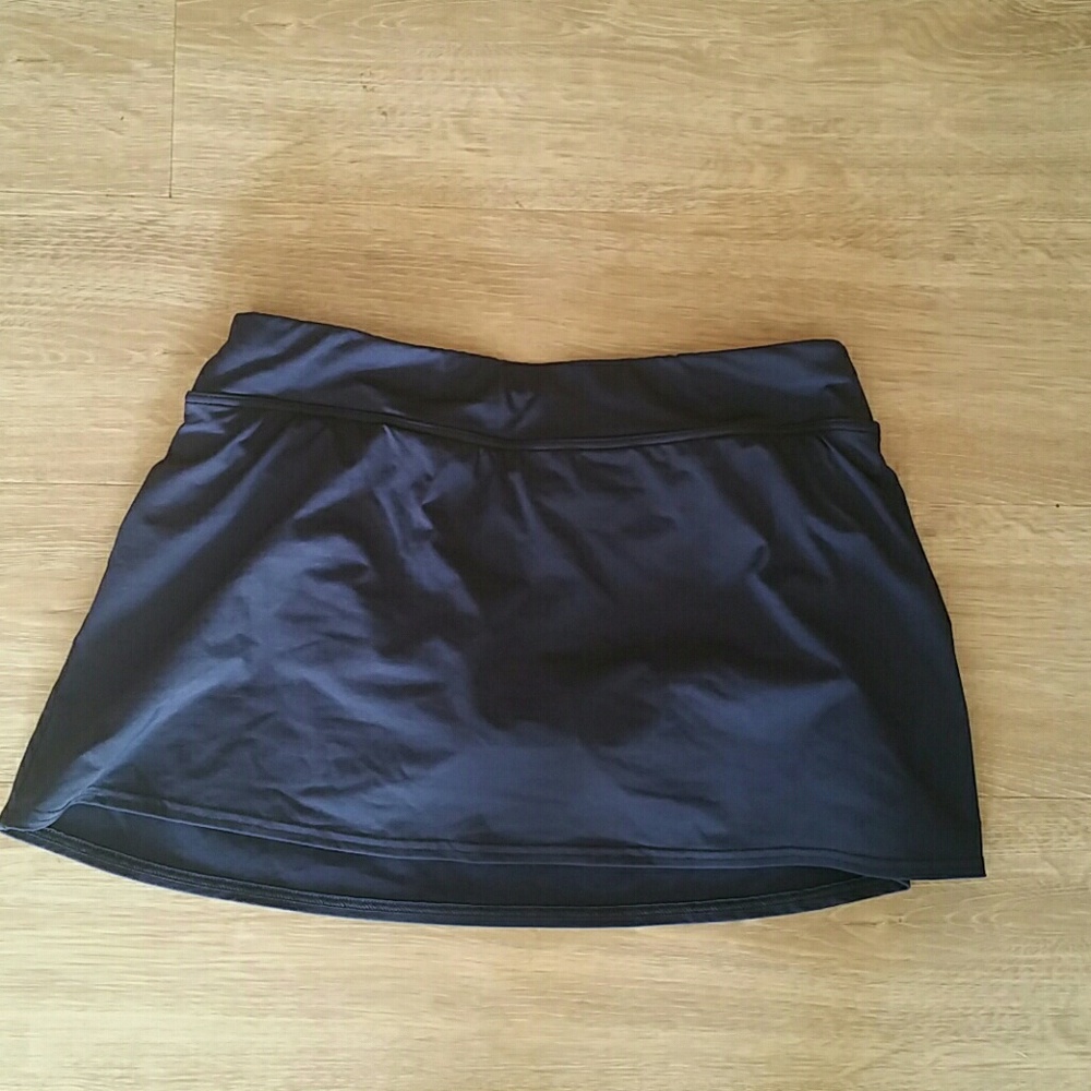 Land's End navy swim mini